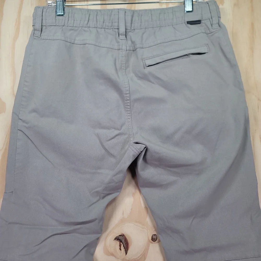Projek Raw MTL/02 Mens M (32-33) Gray Jogger Pants Elastic Waist Drawstring - Picture 12 of 16